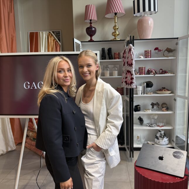 Thea og Marie fra GAGNER på Norwegian Fashion Hub